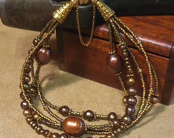 Item #1-4 - Freshwater Pearls - Bracelet