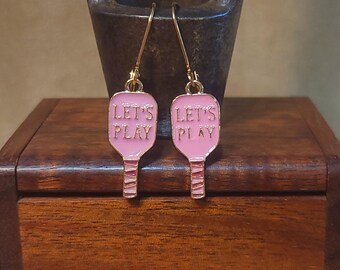 Item #41-10 - Pickleball Jewelry - Earrings