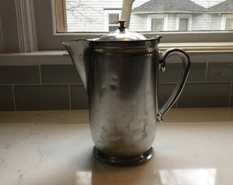 Vintage Stainless Water Pitcher - Restaurantware - Vintage Ice Water Pitcher