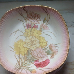 Antiguo Bagshaw y Meir Royal China Tazón para servir - dorado - China de principios de 1800 - B&M co. Royal China - cuenco antiguo