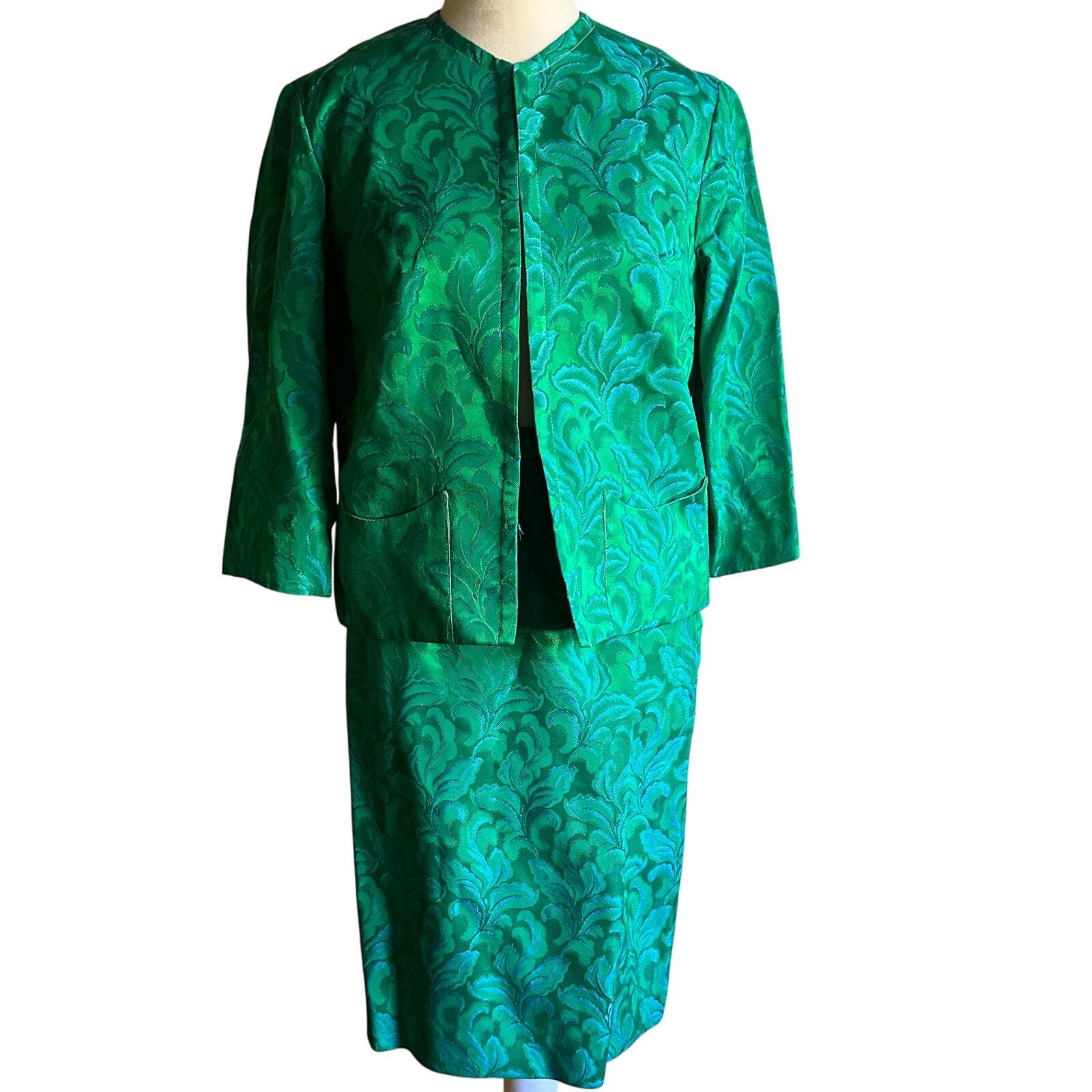 Brocade Skirt Suit