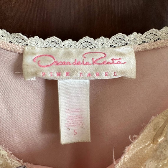 OSCAR de la RENTA | Vintage Pink Label Nightgown … - image 4