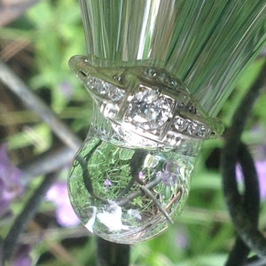 Antique Art Deco Diamond Engagement Ring