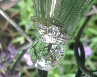 Antique Art Deco Diamond Engagement Ring
