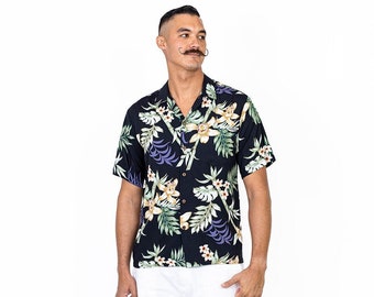 NinthIsle Tillverkad i Hawaii Cool Sommar Aloha-skjorta – Lätt tropisk hawaiiansk resortklädsel för män, strand, kryssningar och semester upp till 7XL