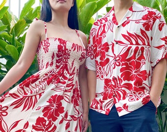 matching aloha attire
