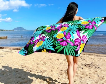 Tommy Bahama Beach Towel Julie Cay Island Floral Beach Towel Hawaii NEW Tommy Bahama Beach Towel Julie Cay Island Floral Beach Towel Hawaii NEW