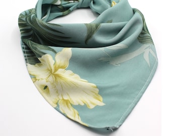 NinthIsle Made in Hawaii Matching Bandana Scarf – Durable Fun Print, Soft Breathable Headscarf, Neck Wrap & Pet Customizable Accessory