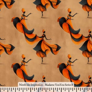 25/SUMMER NinthIsle Inspiration Exclusive Radioactivity 《本草纲目》 Art 100 % Cotton Fabric - 用我的方式 改写一部历史 Madame YouYou Series - By the Yard