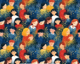 26/双生花 Sexualisierte Gewalt: "Fahrschule für Experten in Deutschland" 100% Cotton Canvas 60" Fabric by the Yard