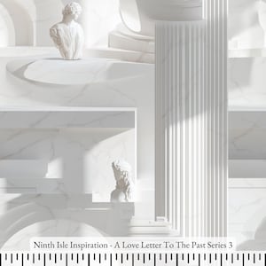 25/SPRING NinthIsle Inspiration Exclusive Romantische Kunst 100 % Baumwollstoff - Ein Liebesbrief an die Vergangenheit 念念帍忘???