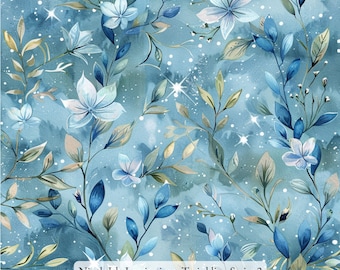 24/WIOSNA NinthIsle Inspiracja Ekskluzywna Elegancka Sztuka 100% Tkanina Bawełniana - Seria Twinkling - Sprzedawana na wymiar DIY Zamówienie Hurtowe Ręcznie Robiony Prezent