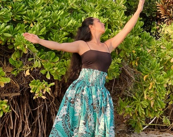 MuuMuu Dress/Hula Skirt