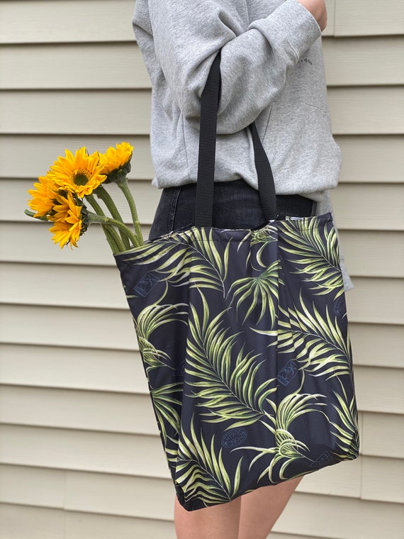 ZhaoYuGoods Beau sac fourre-tout vintage à imprimé floral rose
