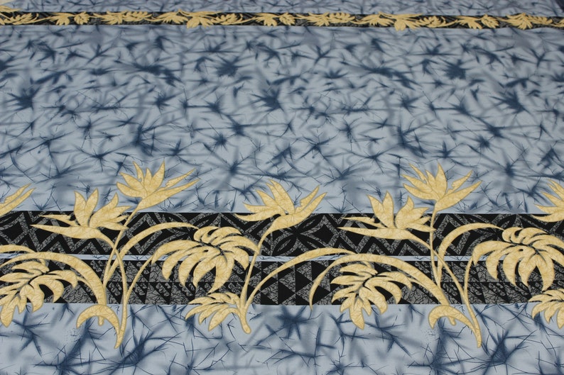 Bird of Paradise Original Design Fabric Sold by the Yard 100 /% Cotton Exclusive Design Tropical Fabric