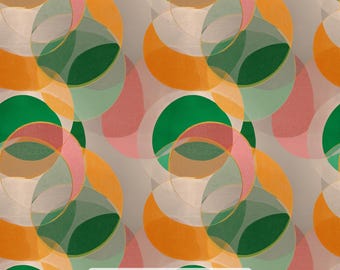 25/《漩渦》漩渦 concert yy Cotton Poplin Fabric by the Yard