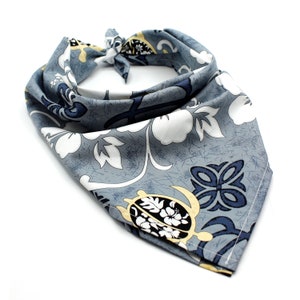 Bandana w kształcie szalika NinthIsle Made in Hawaii – trwała, zabawna, z nadrukiem, miękka, oddychająca chusta na głowę, opaska na szyję i personalizowany dodatek dla zwierząt