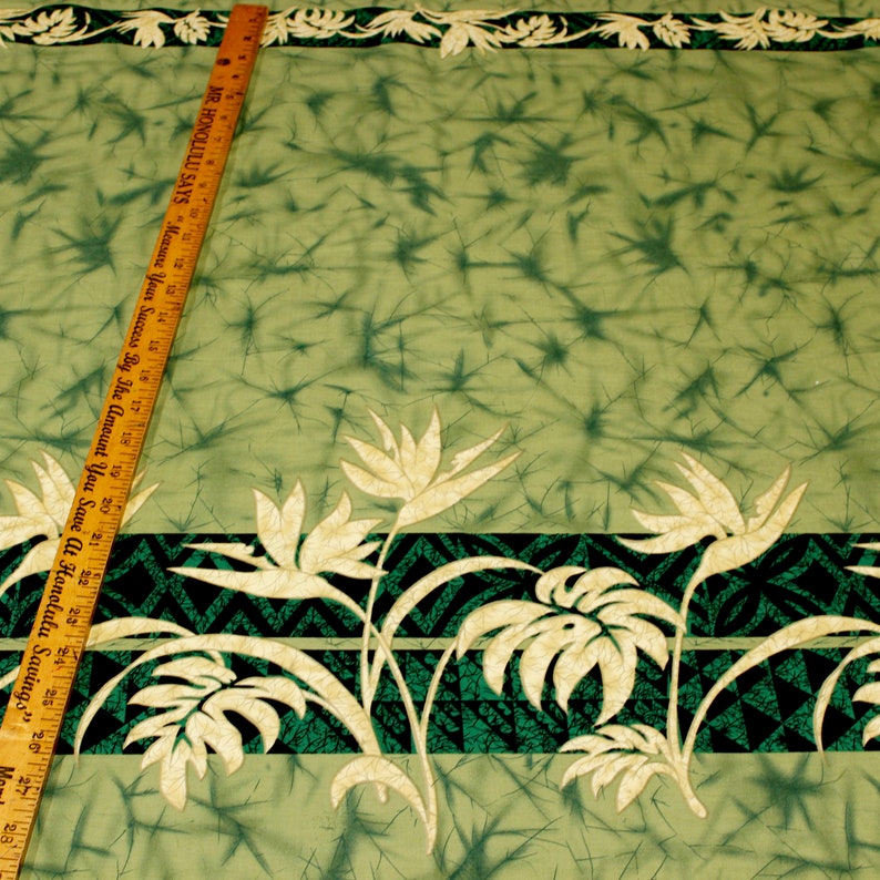 Bird of Paradise Original Design Fabric Sold by the Yard 100 /% Cotton Exclusive Design Tropical Fabric