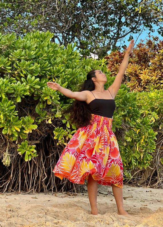 Made in Hawaii Handmade Art Hawaiian Pau Skirt/ Hula Skirt Etsy