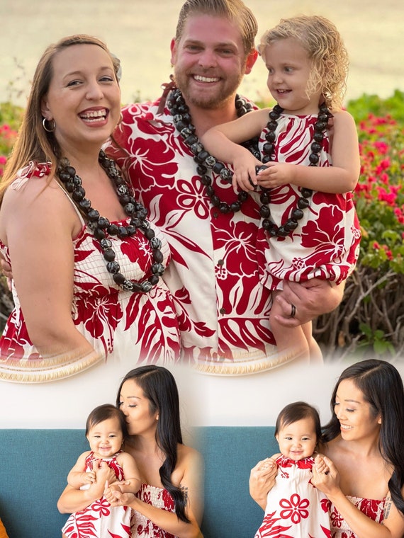 Winter Hawaiian Outfit Ninthisle Family Matching Made In Hawaii