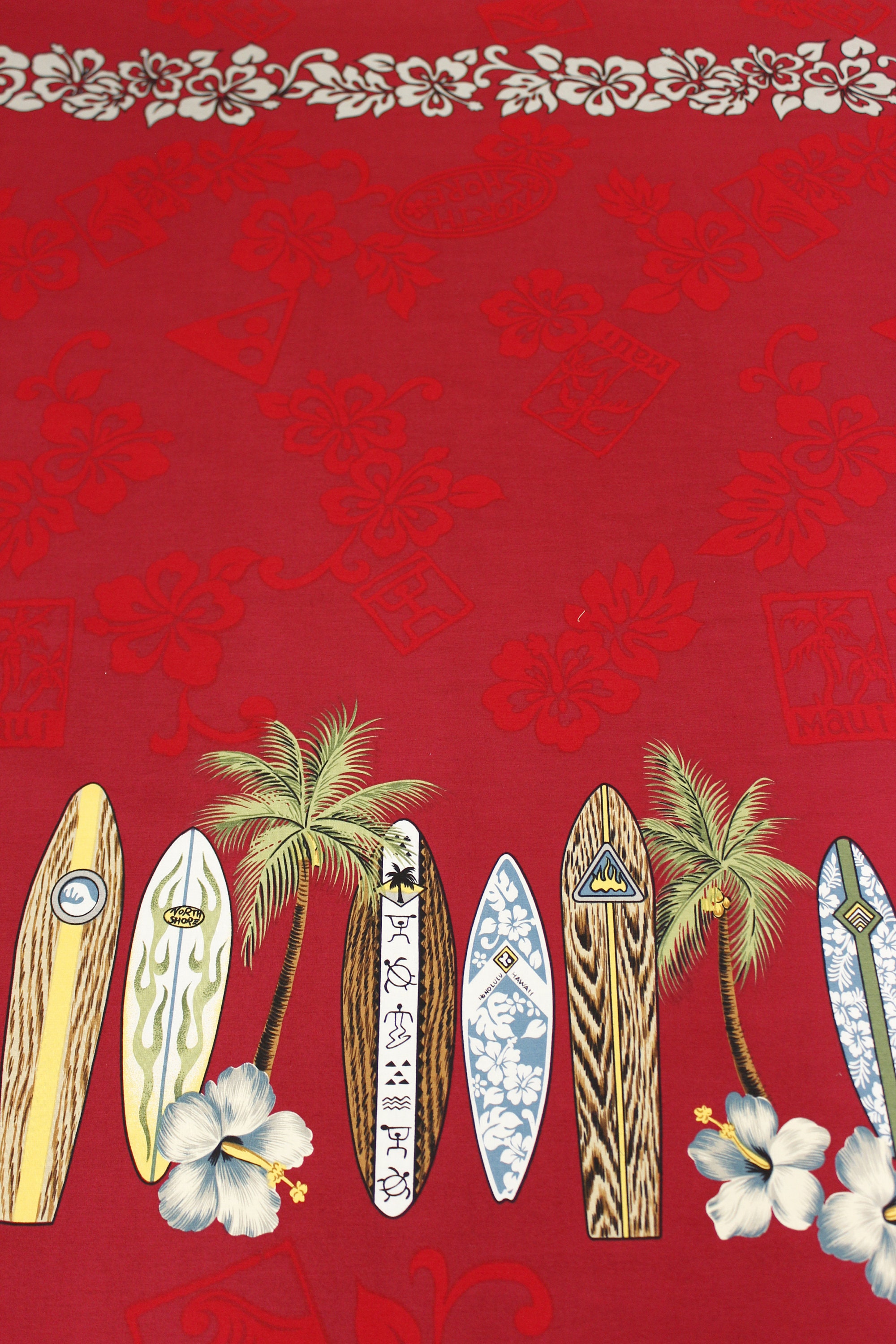 100 % Cotton Exclusive Design Tropical Fabric Maui Surf | Etsy