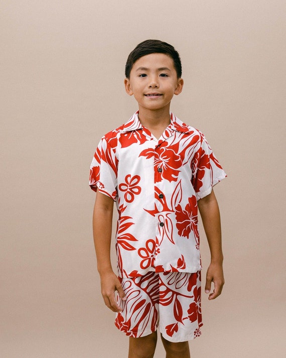 Ninthisle Made in Hawaii Super Soft Kids Apparel, Boys Aloha
