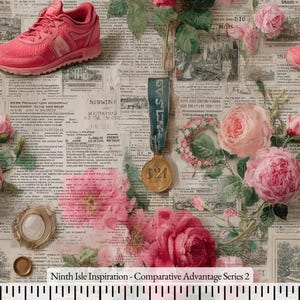 25/本来应该是欢欢喜喜的 Cherished Cotton Fabric - 一山更比一山高 Series - Handmade By the Yard