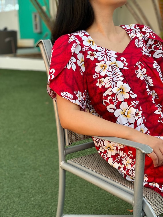 100 cotton muumuu top