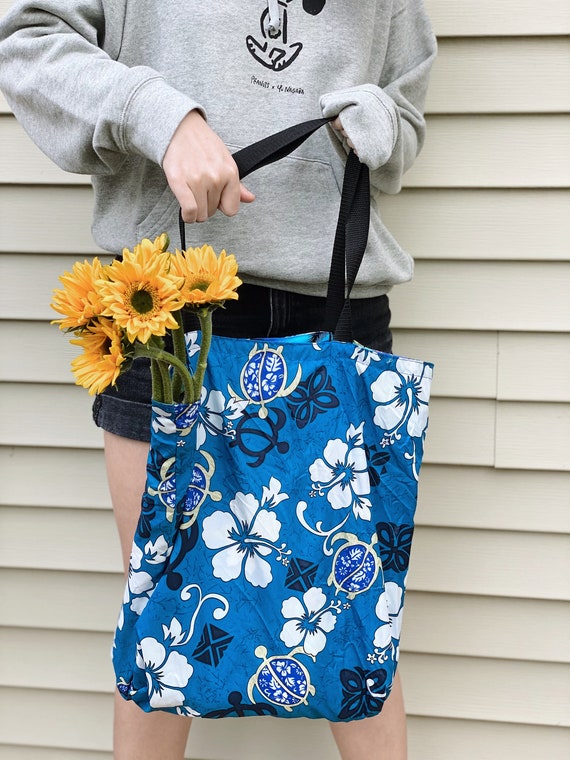 Buy Made in Hawaii USA Reversible Lightweight Shopping Tote Bag