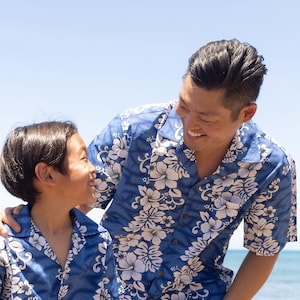 Father Son Matching Hawaiian Shirts 