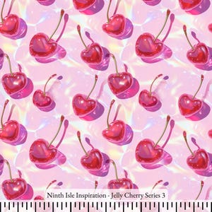 25/SPRING NI&I Cotton Fabric - Jelly Cherry Series