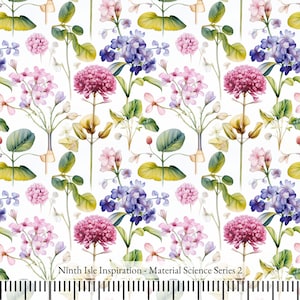 23/WINTER NinthIsle Inspiration Art Exclusive 100 % Cotton Fabric - Material Science Series - Sold by the Yard DIY Bulk Available Gifts