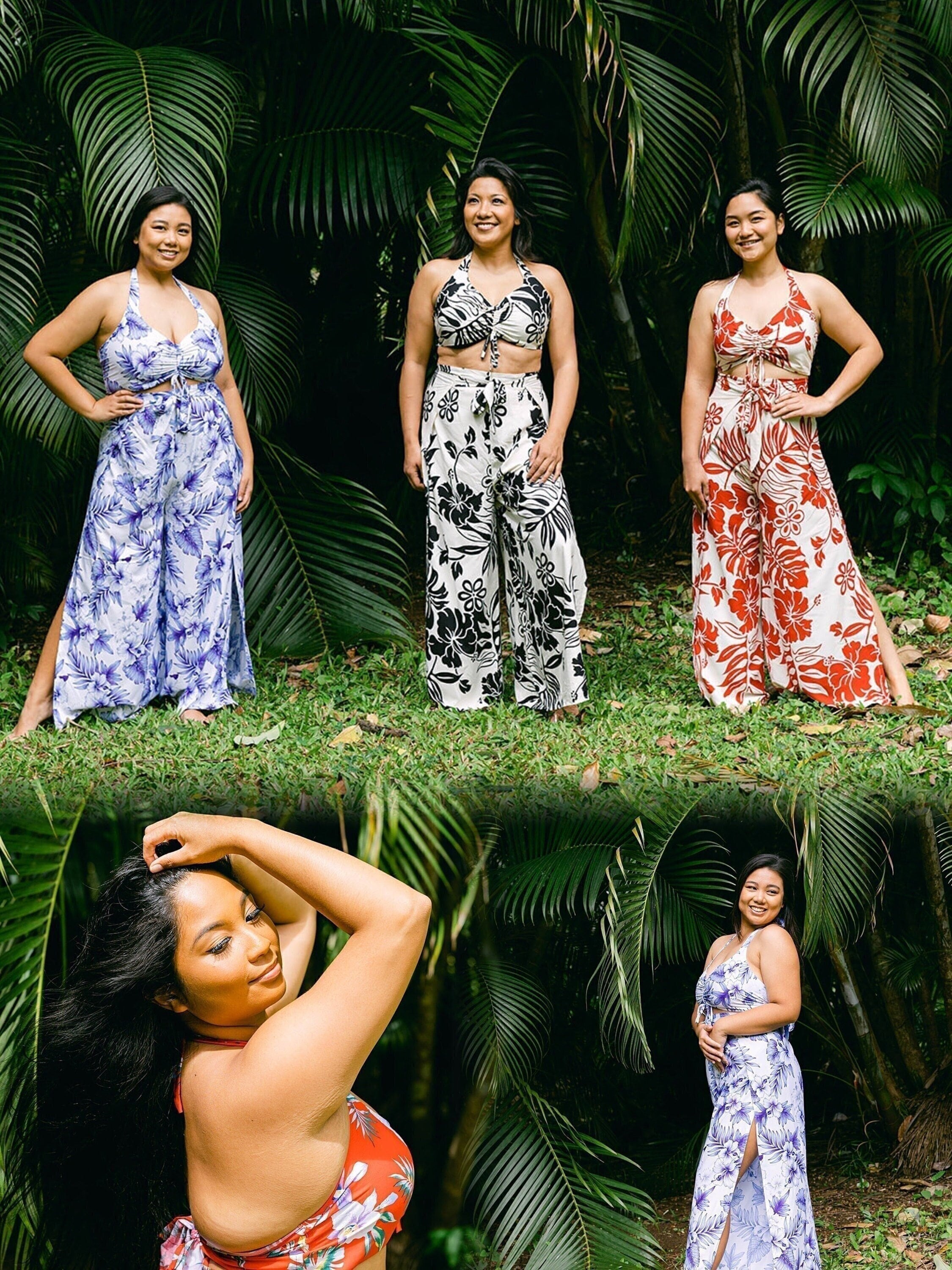 Plus size deals luau outfit