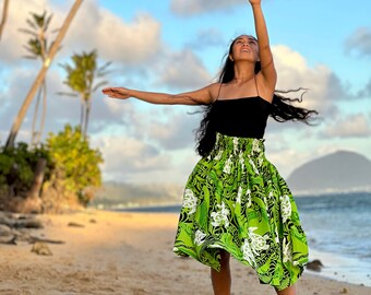 Made in Hawaii Handmade Art Hawaiian Pau Skirt/ Hula Skirt - Hula Dance Performance Skirt - Bulk Order Available Good for the photos