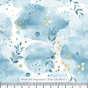 24/SPRING NI&I 100%コットン生地 - Dear Lifeシリーズ - ハワイのハンドメイドプリント