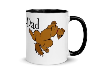 Gepersonaliseerde Doodle Dad-mok: Labradoodle, Goldendoodle, Cockapoo