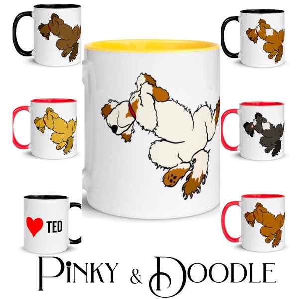 Personalised Doodle mug for dog lovers, perfect gift from the dog | labradoodle | golden doodle | Irish doodle