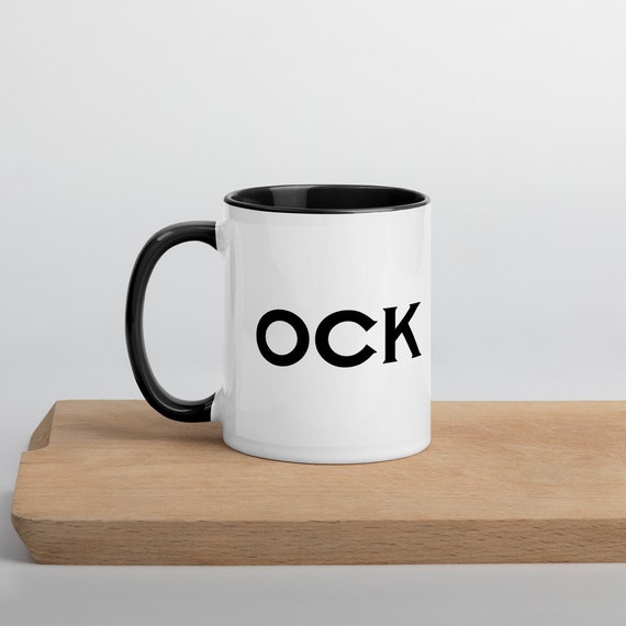 Funny cup, funny gifts, inappropriate gifts, rude gifts, OCK Mug for  Zoom/Skype meetings, perfect funny gift or secret Santa