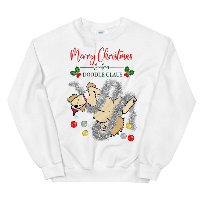 labradoodle christmas jumper