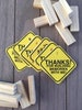Construction Party Favor tags: SET of 20 