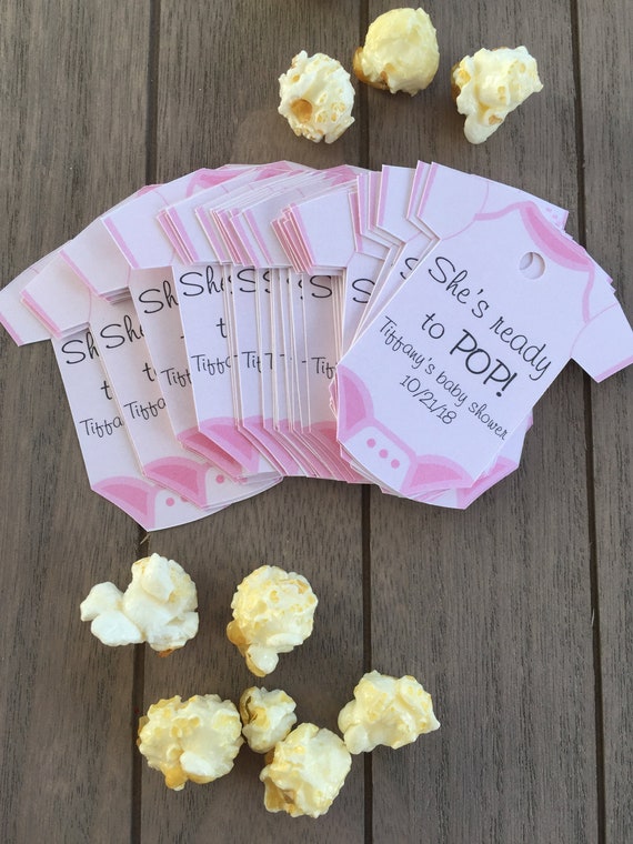 baby shower onesie favor tags