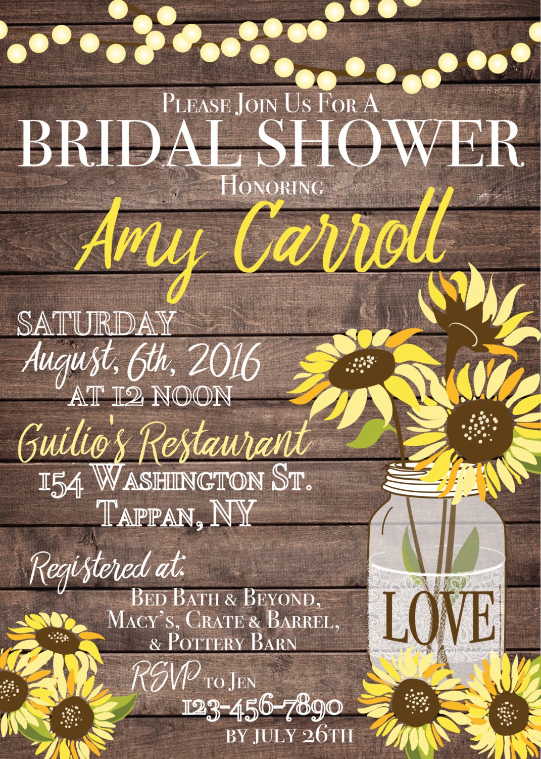 bridal-shower-invite-rustic-sunflowers