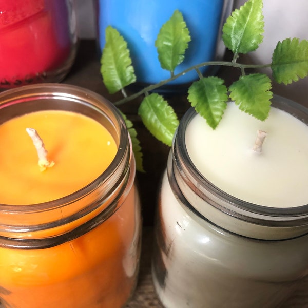 Soy Candle in Mason Jar - 50+ Scents to Choose From - American Soy Wax - 16 oz Jar Candle - Handcrafted Gift from Boondock Enterprises