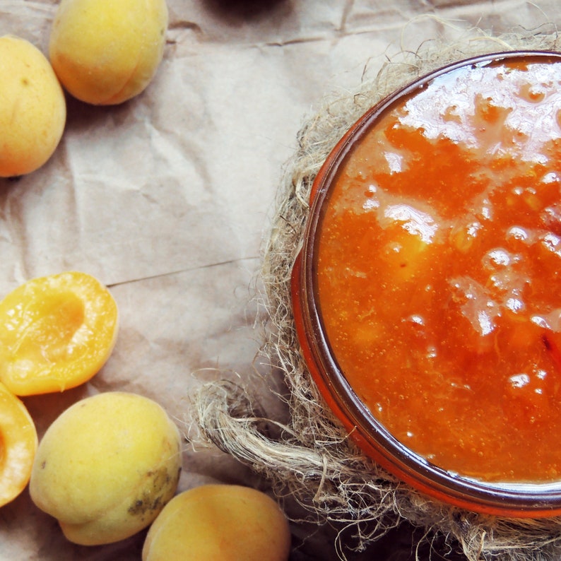 Apricot Jam Homemade Apricot Preserves Pure All Natural Jams From our Farm to Your Table image 7