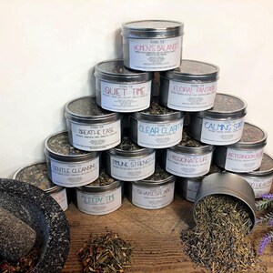 Quiet Time Herbal Tea • Organic Caffeine‑Free Loose Leaf Blend • Peppermint Hibiscus Lemongrass Relaxing Tea image 10