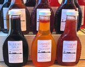 Choose 3 Fruit Syrup - 12 Flavors of Whole Berry Syrup - Pancake Breakfast Syrup - Homemade Gifts from Boondock Enterprises