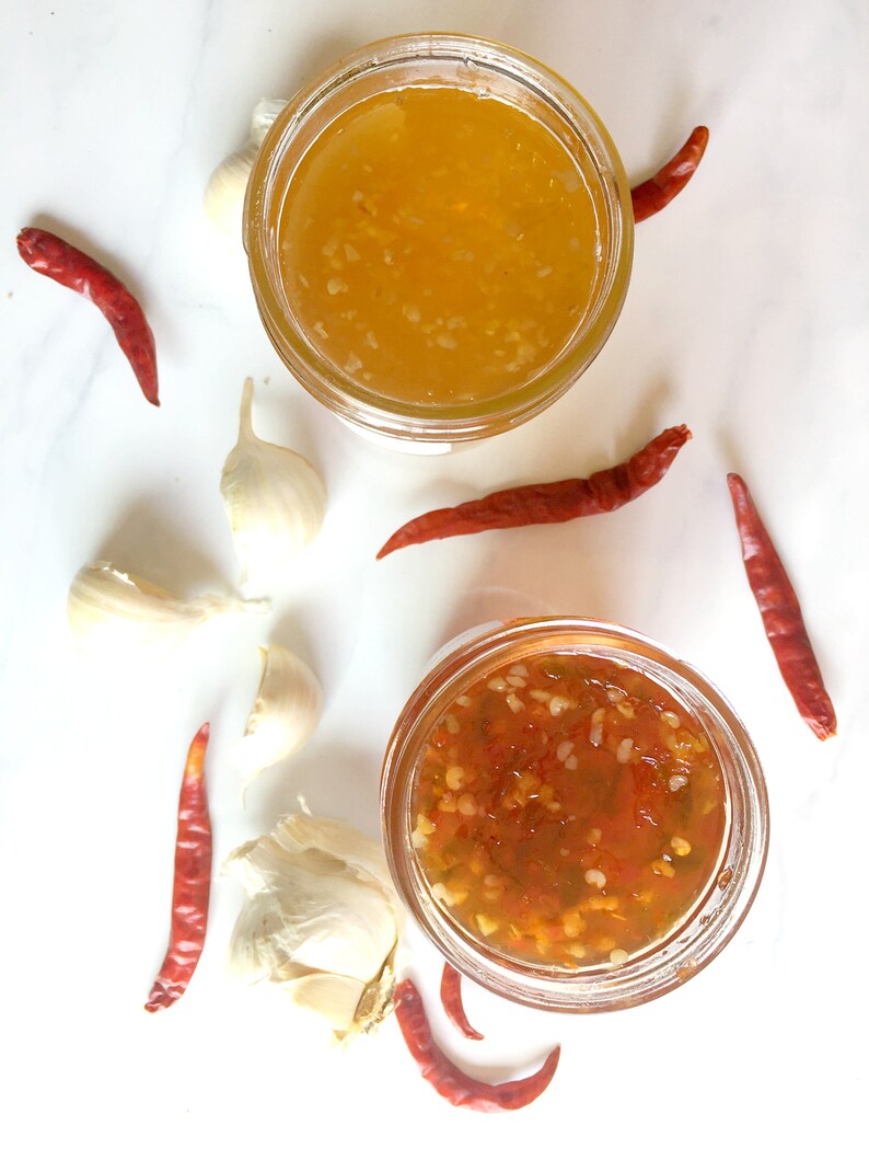 Garlic Jelly and Red Pepper Garlic Jelly 2 Jars of Etsy