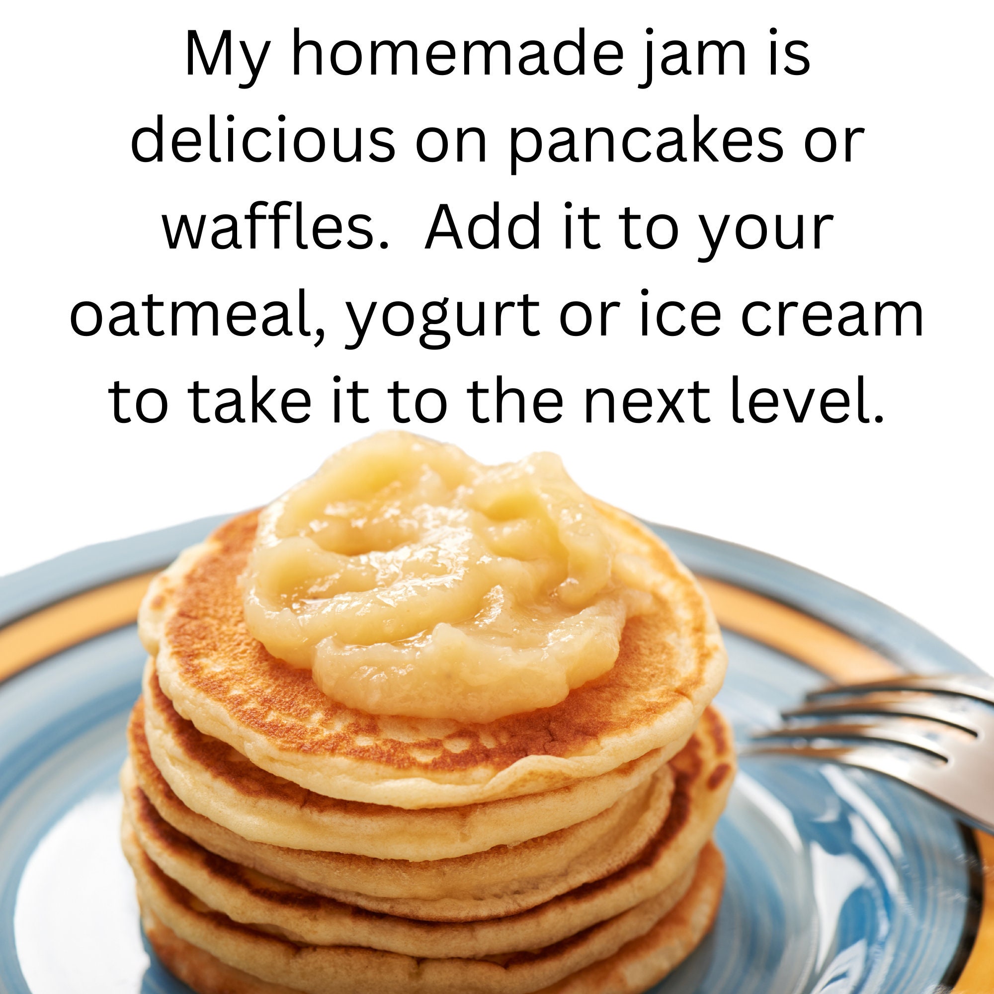 Pick 3 Homemade Jam or Jelly in 8 Oz Jars - Wide Assortment