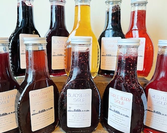 Pick 3 Fruit Syrup - Choose from 10 Flavors of Whole Berry Syrup