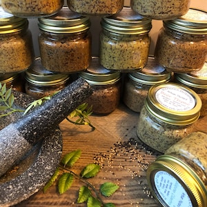 Artisan Coarse Ground Mustard - Choose from 13 Flavors for your next Charcuterie Board